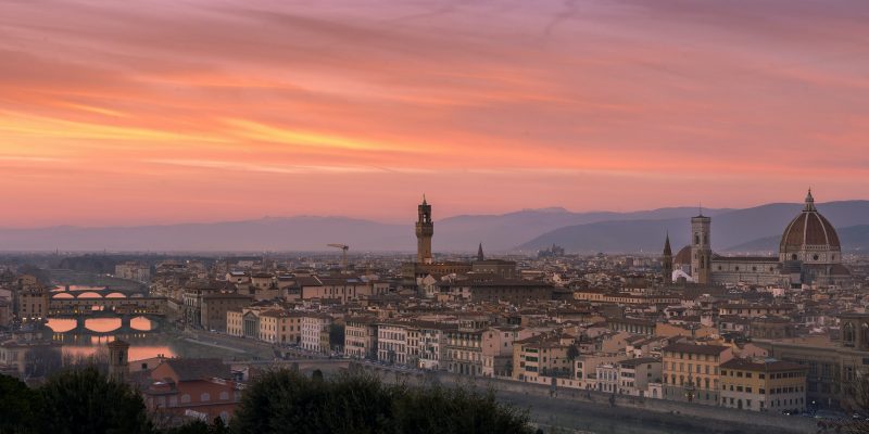 Florence or Pisa